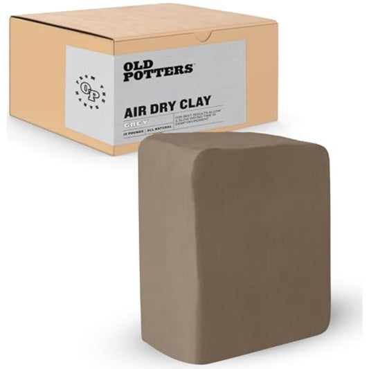 Premium Air Dry Clay Gray 10 Lbs All Natural Modeling Clay