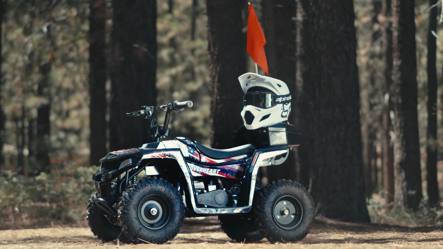 40CC 4-Stroke Kids Off-Road Quad Bike With Knobby Tires