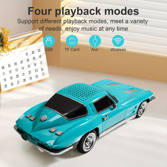 Newly Upgraded Portable Retro Wireless Speaker Five Colors