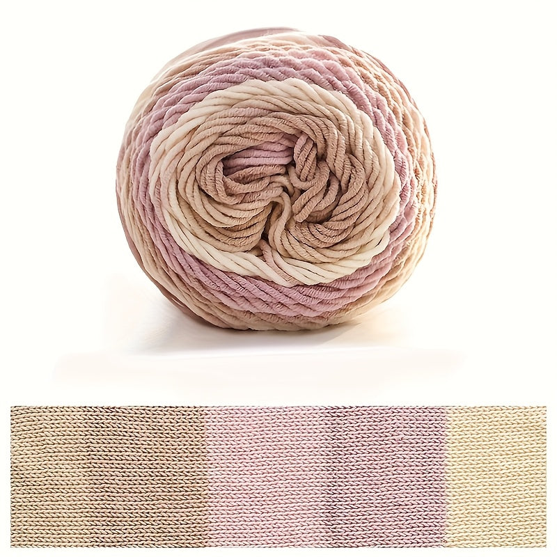Rainbow Milk Yarn 4 Pack 5 Strands Each For Knitting