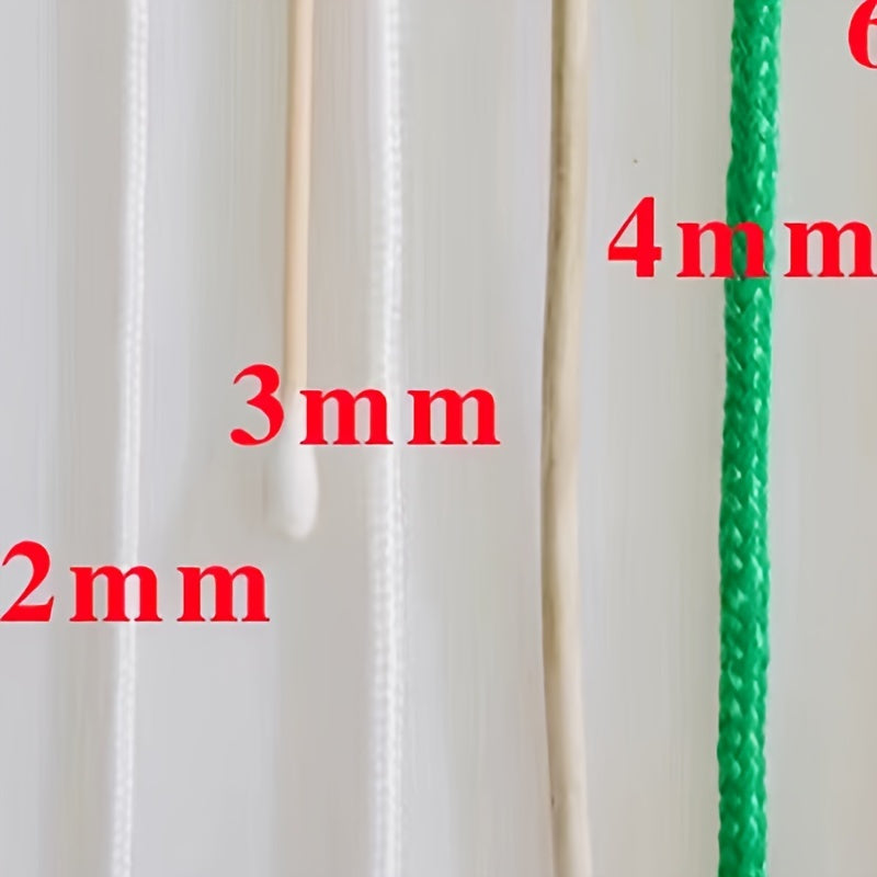 Heavy Duty Survival Rope 122 Lb Tensile 2mm Polyester Cord