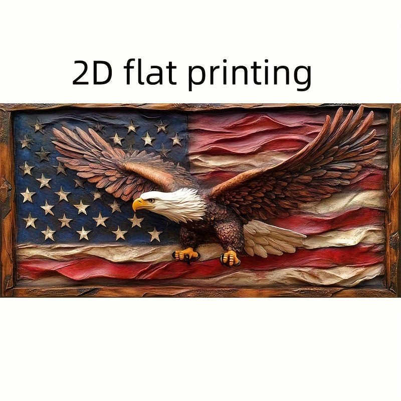 Patriotic Eagle Diamond Painting Kit 5D Canvas Wall Art