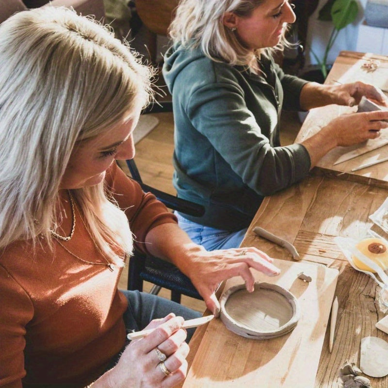 At Home Pottery Kit For Adults With Air Dry Sculpting Paint