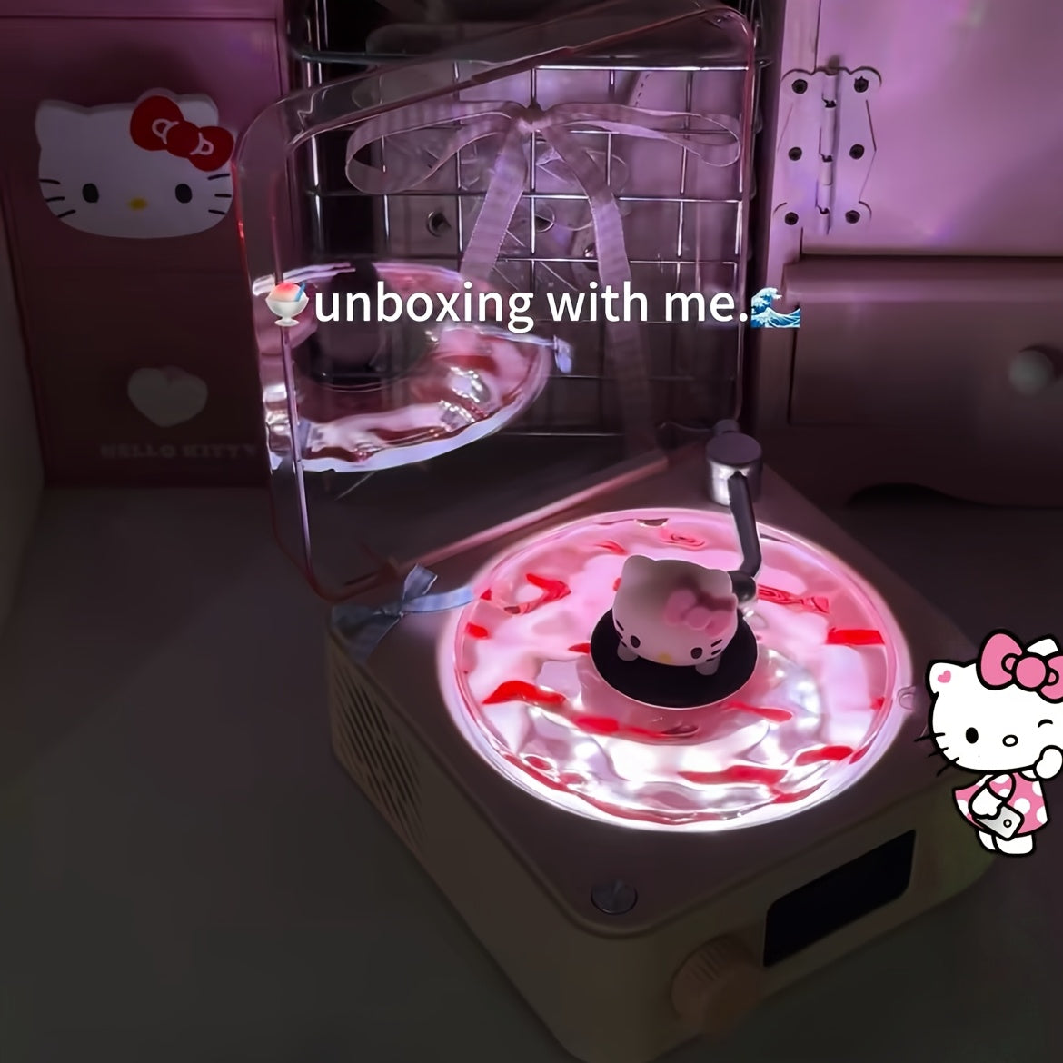 Sanrio Hello Kitty Wireless Speaker USB C Music Player