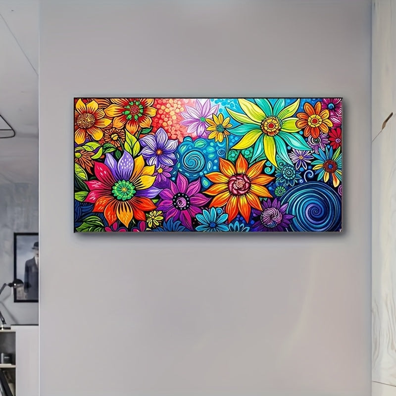 Blossoming Garden 5D Diamond Art Kit Floral Masterpiece