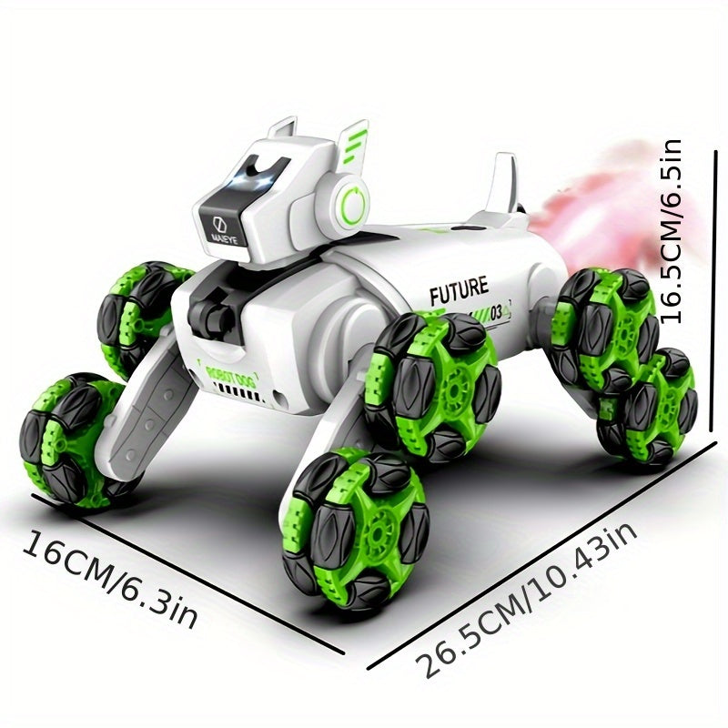 Gesture Sensing RC Car Robot Dog With Lights And Sounds