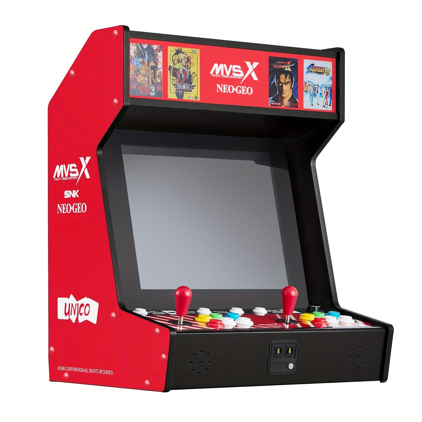 UNICO MVSX 17" SNK Retro Arcade Cabinet - Easter Edition