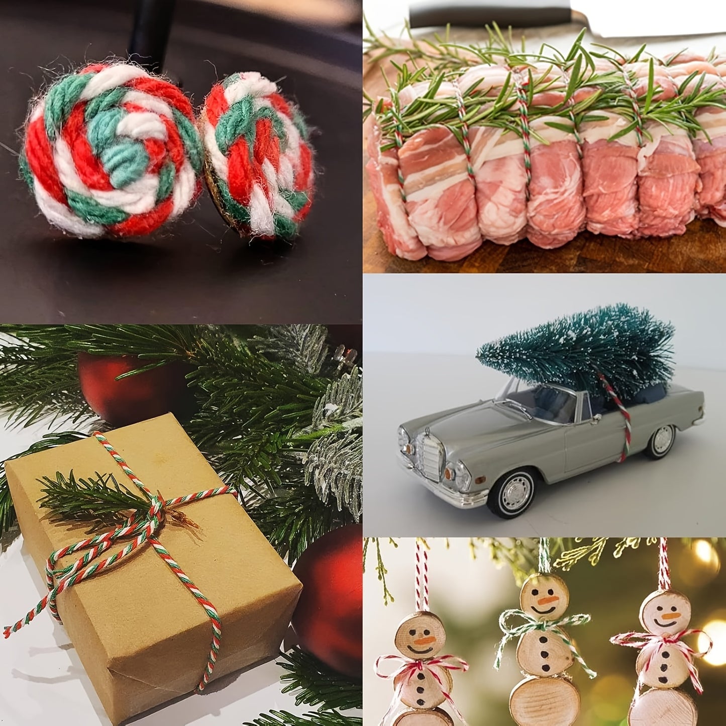 Teddy Run Natural Cotton Rope 2mm for Crafts and Gifts