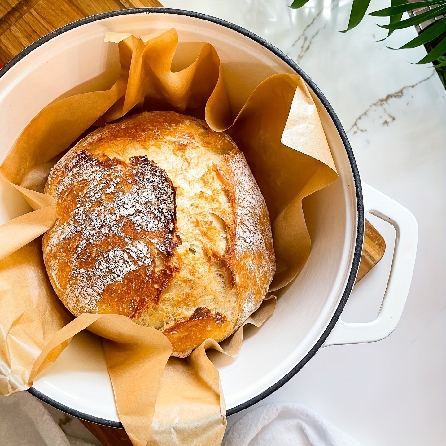 NATIVO 5 Piece Stackable Cast Iron Cookware Set Enamel