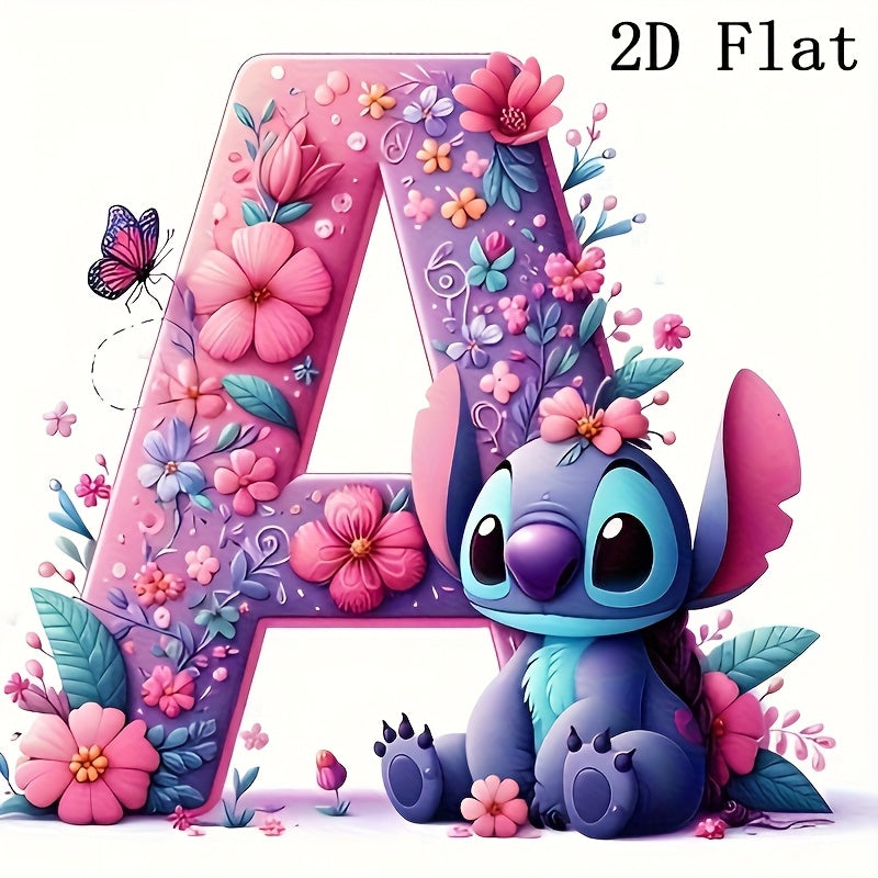 Disney Stitch Diamond Painting Kit 5D Round Wall Art