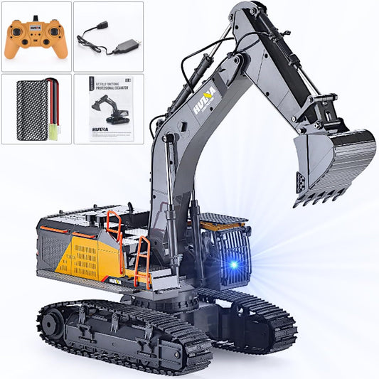 Alloy RC Crawler Excavator 1/14 Scale with Lights and Sound