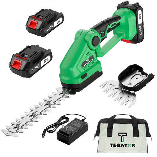 20V Cordless 2 In 1 Hedge Trimmer And Grass Shear Kit