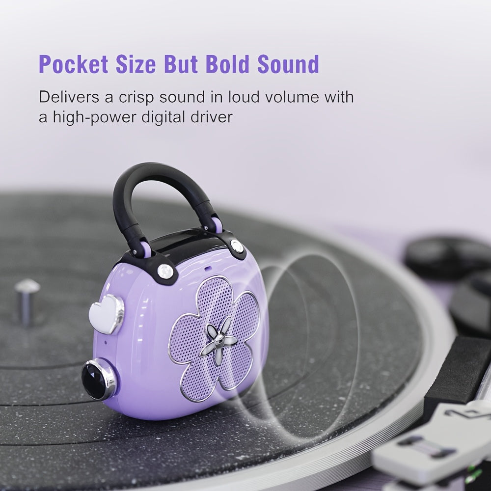 Mini Portable Wireless Speaker 5W Retro Style MP3 Gift Idea