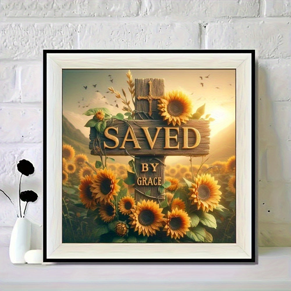 Sunflower Sea 5D Diamond Painting Kit for Beginners