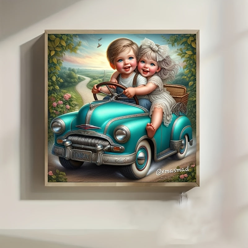Diamond Painting Kit Round Diamonds For Home Wall Decor