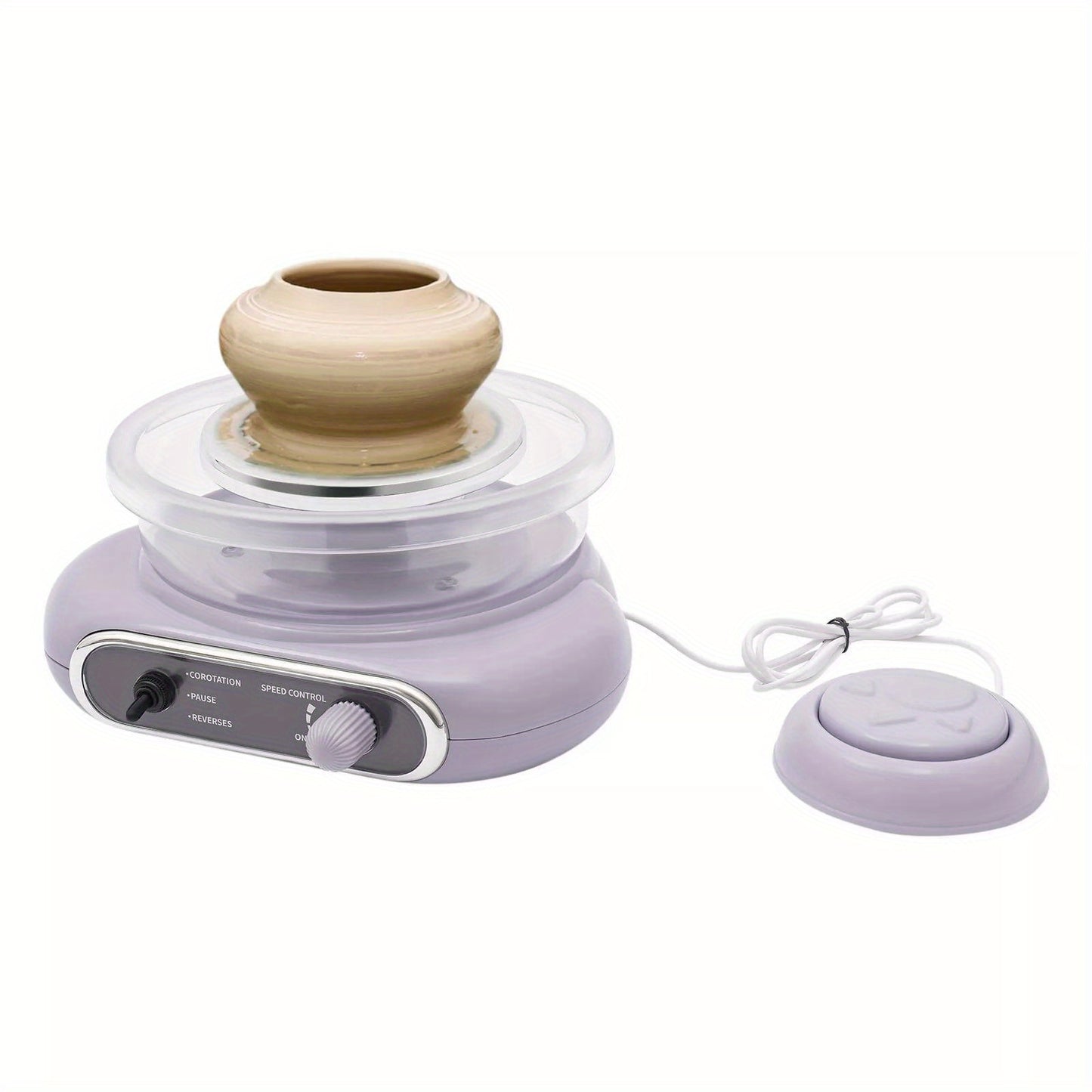 Electric Adjustable Speed Pottery Machine Mini Clay Kit