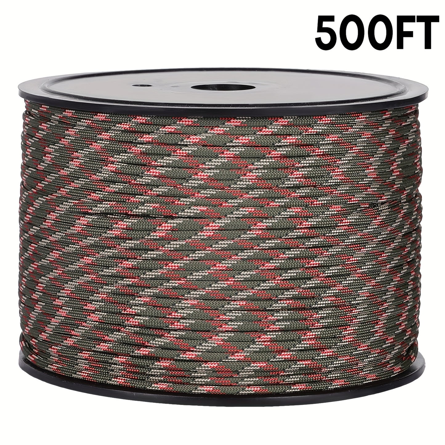 OTOEZ 500ft Nylon Rope 4mm 7 Strand Weatherproof Camping