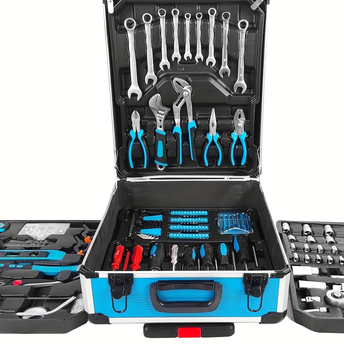 Rolling Tool Box Set For Men With Aluminum Case Gift