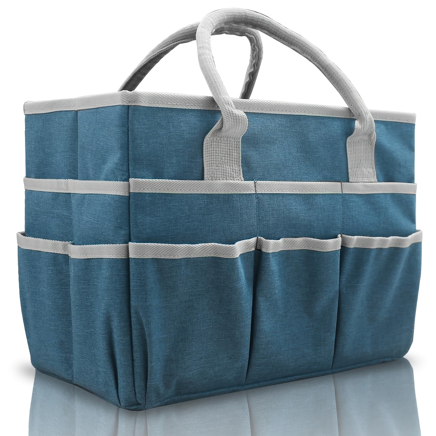 Oxford Fabric Art Organizer Tote Bag With Pockets For Artists