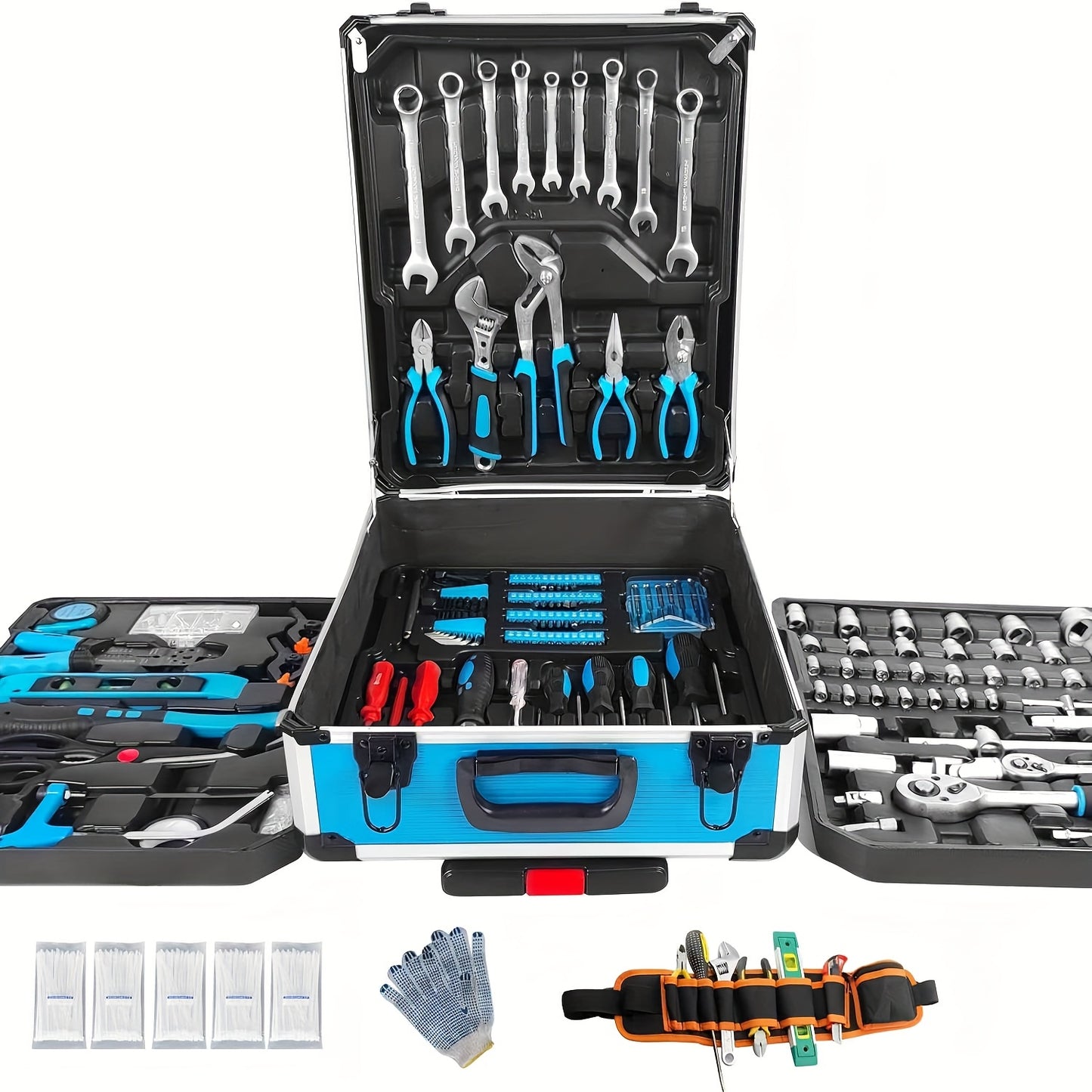 Rolling Tool Box Set For Men With Aluminum Case Gift