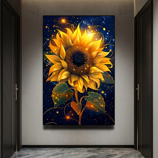 Extra Large 5D Diamond Painting Kit Sunflower Design