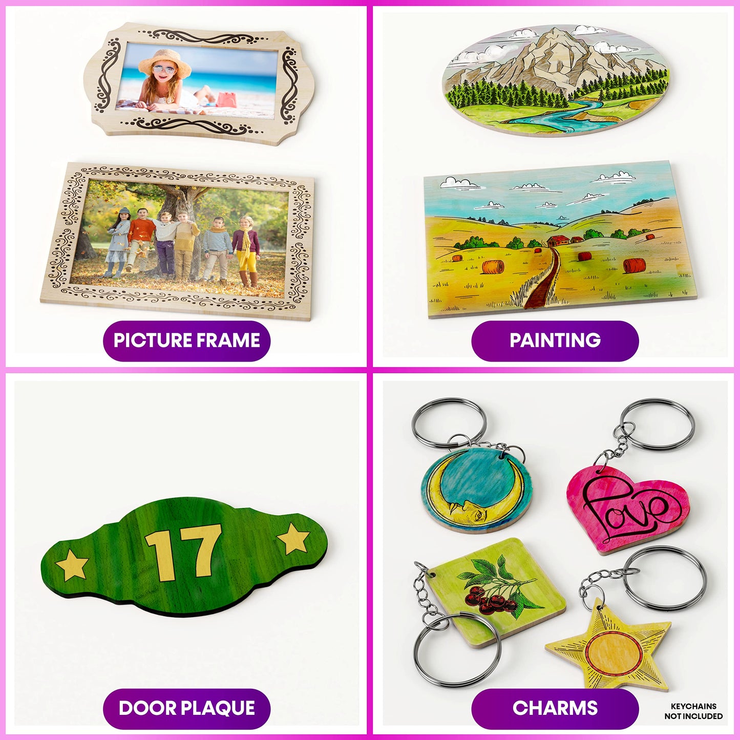 Beginner Wood Burning Kit For Kids And Teens Craft Set