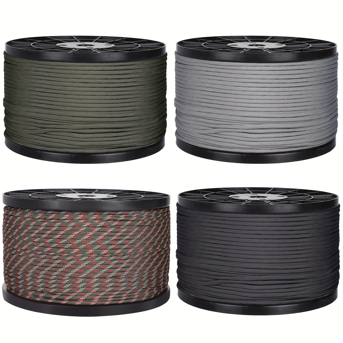 OTOEZ 500ft Nylon Rope 4mm 7 Strand Weatherproof Camping