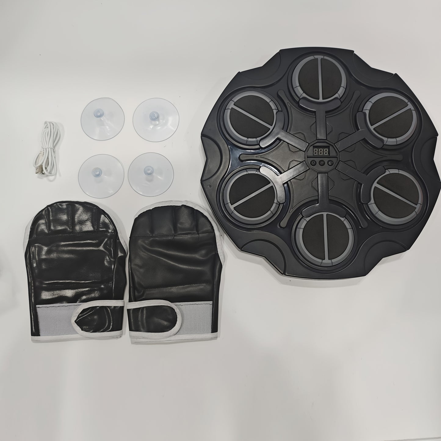 Music Boxing Machine 2 Upgrade Wall Mounted Home Gym Kids