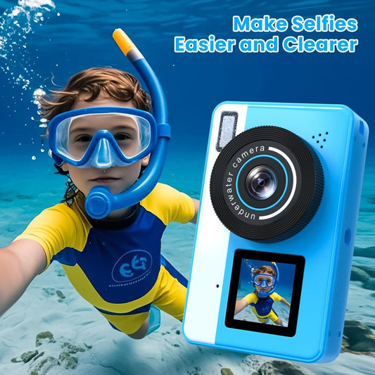 Underwater Digital Camera 18X Zoom 10ft Floating Dual Screen