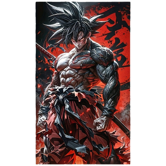 Anime Style 5D DIY Diamond Art Painting Kit with Rhinestones