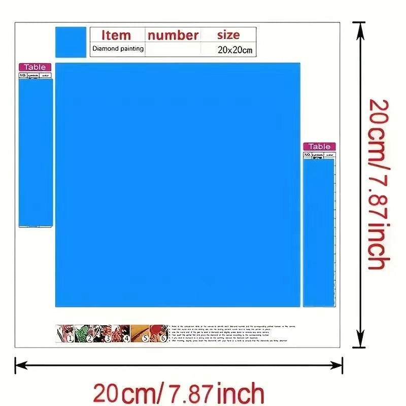5D Round Diamond Painting Kit For Beginners Full Drill Set