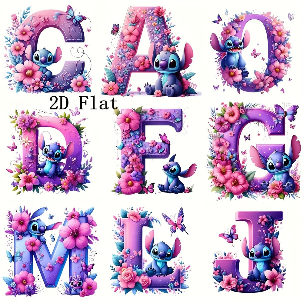 Disney Stitch Diamond Painting Kit 5D Round Wall Art