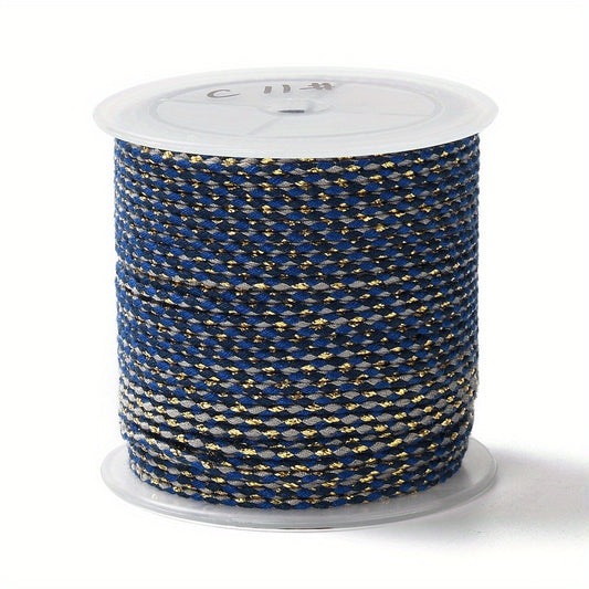Heavy Duty Macrame Rope 4 Ply Dark Blue 21.8 Yards Roll