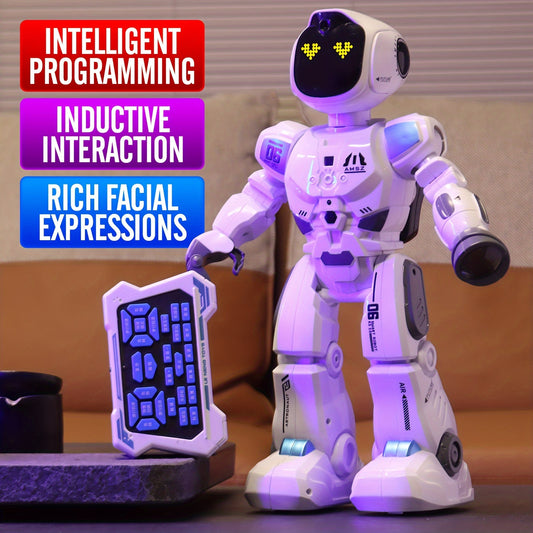 Interactive Gesture Sensing RC Robot for Kids Ages 5-12