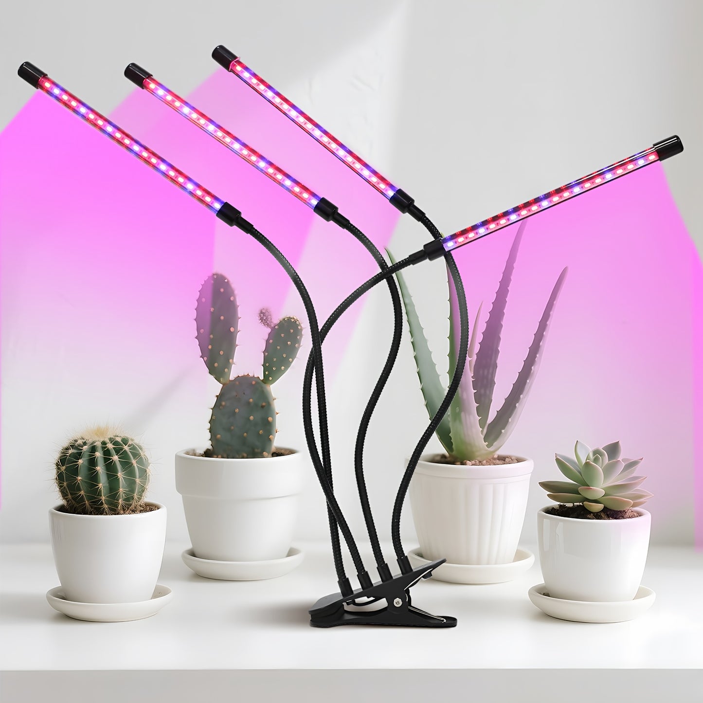 LED Plant Growth Light, Adjustable Indoor Lighting, 3 Modes