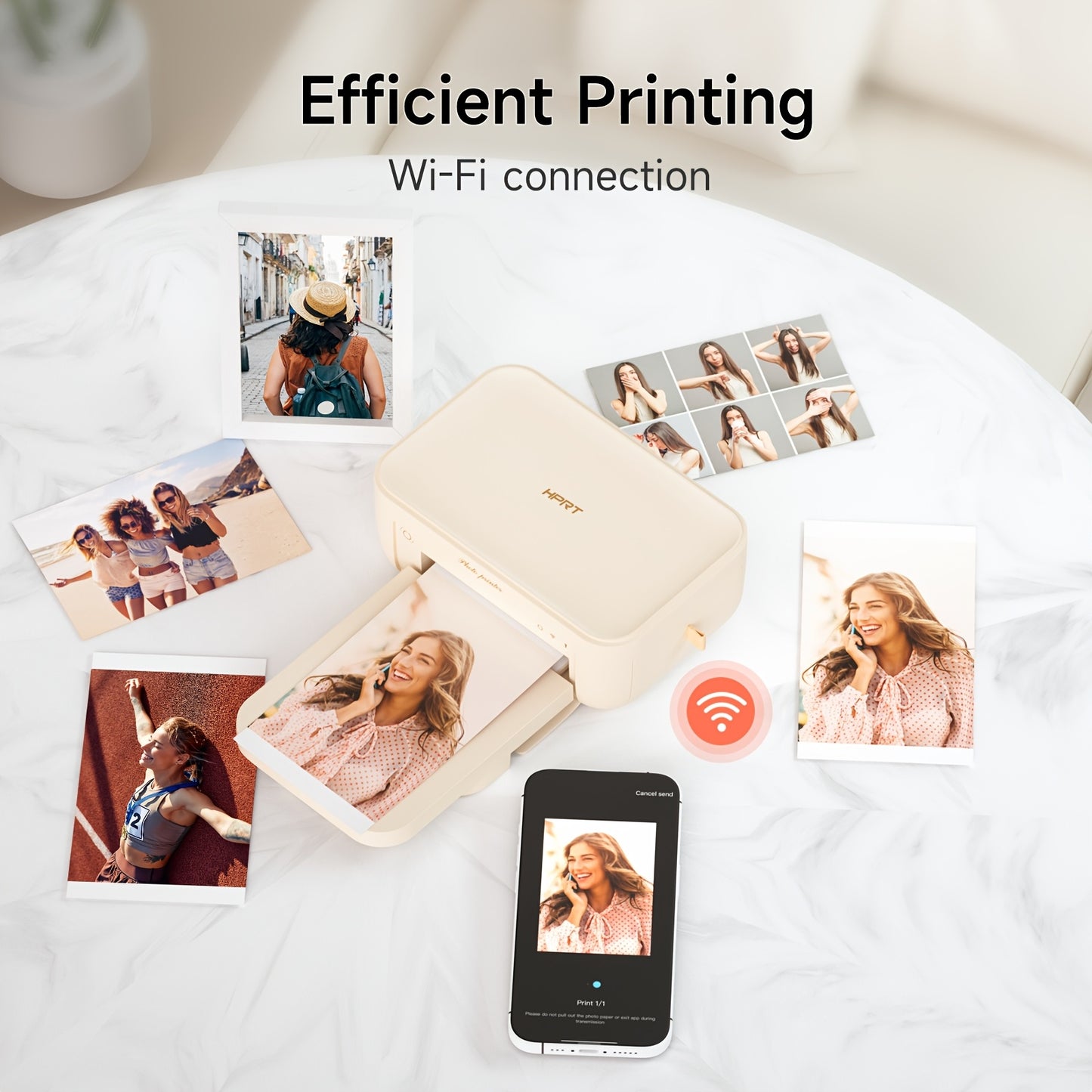 4x6 Photo Printer With Wi Fi For Iphone And Android