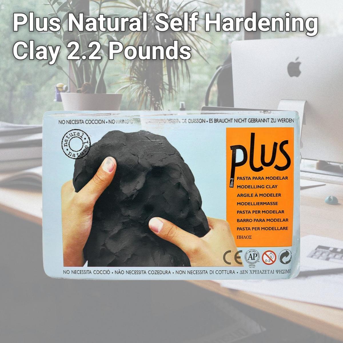 212 Main Plus Natural Self Hardening Clay 2.2 Pounds