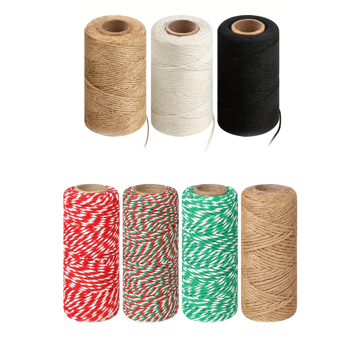 Teddy Run Natural Cotton Rope 2mm for Crafts and Gifts