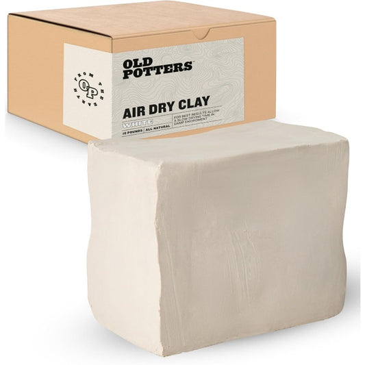 Premium White Air Dry Clay 10 Lb All Natural Modeling Clay