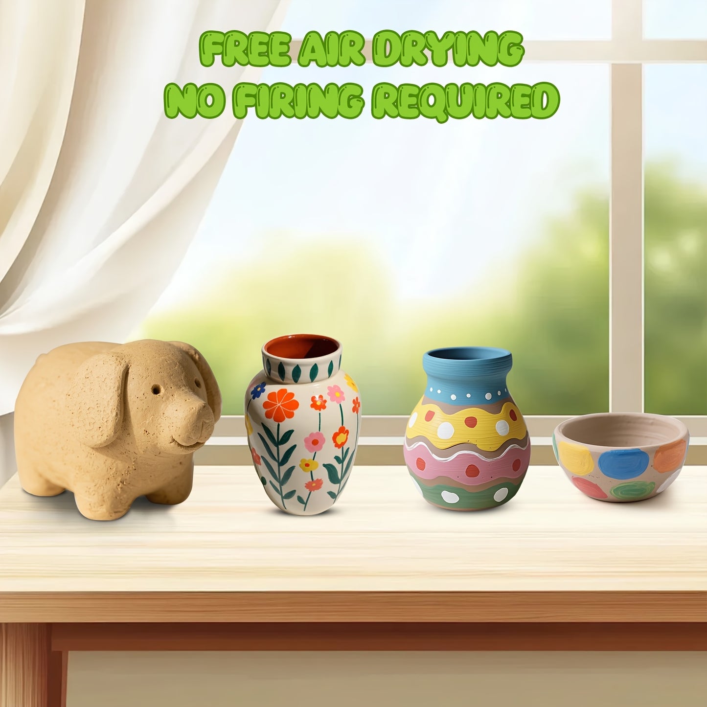 Frog Theme Pottery Wheel Kit For Kids Beginners Arts