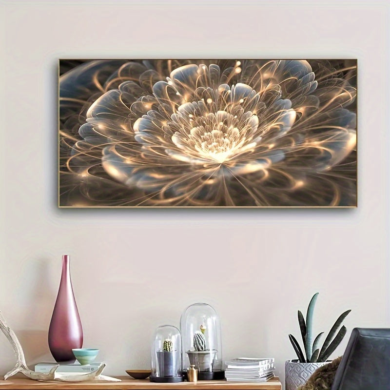 5D Diamond Painting Kit Flower Wall Art DIY Canvas Decor