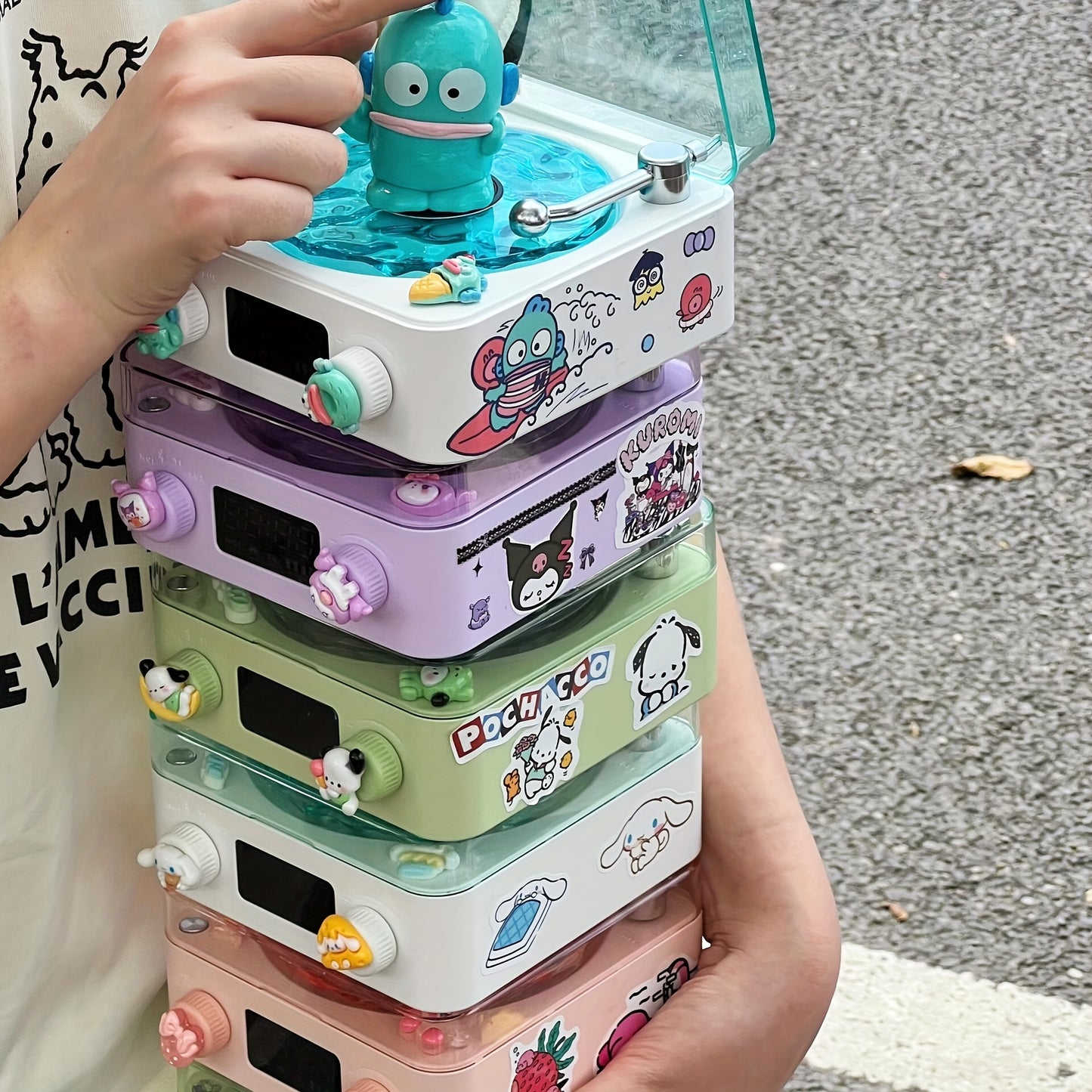 Sanrio Hello Kitty Wireless Speaker USB C Music Player