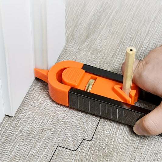 Precise Adjustable Profile Scribing Ruler With Lock